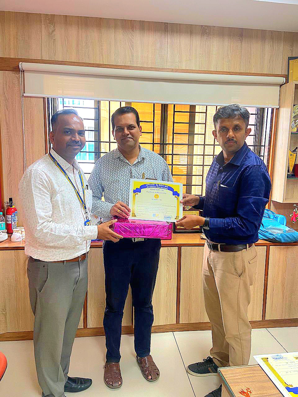 Club Certificate from BM